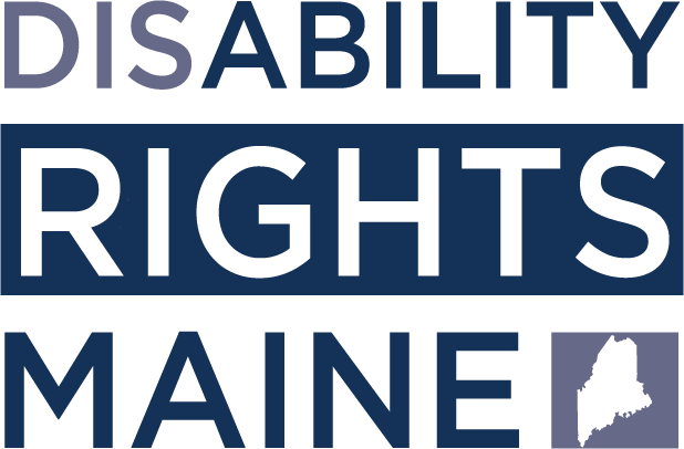 DRM Logo - Blue Disability Rights Maine Logo