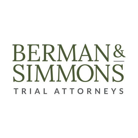 Berman and Simmons Logo in Green