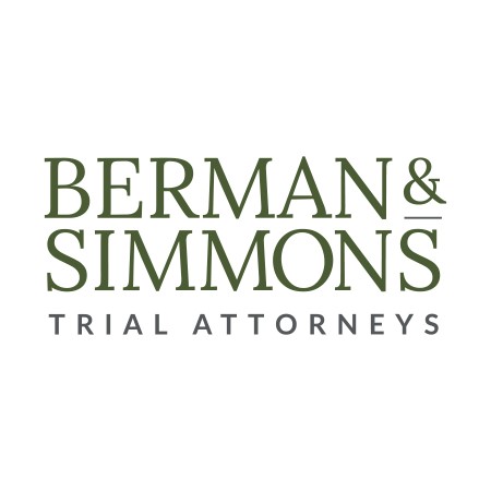 Berman and Simmons Logo Berman and Simmons Logo in Green