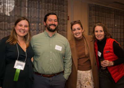 Group of four guests at the DRM celebration.