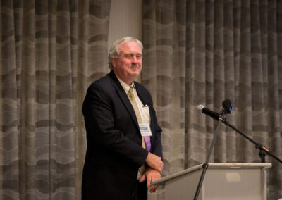 Chris Northrop accepts award.