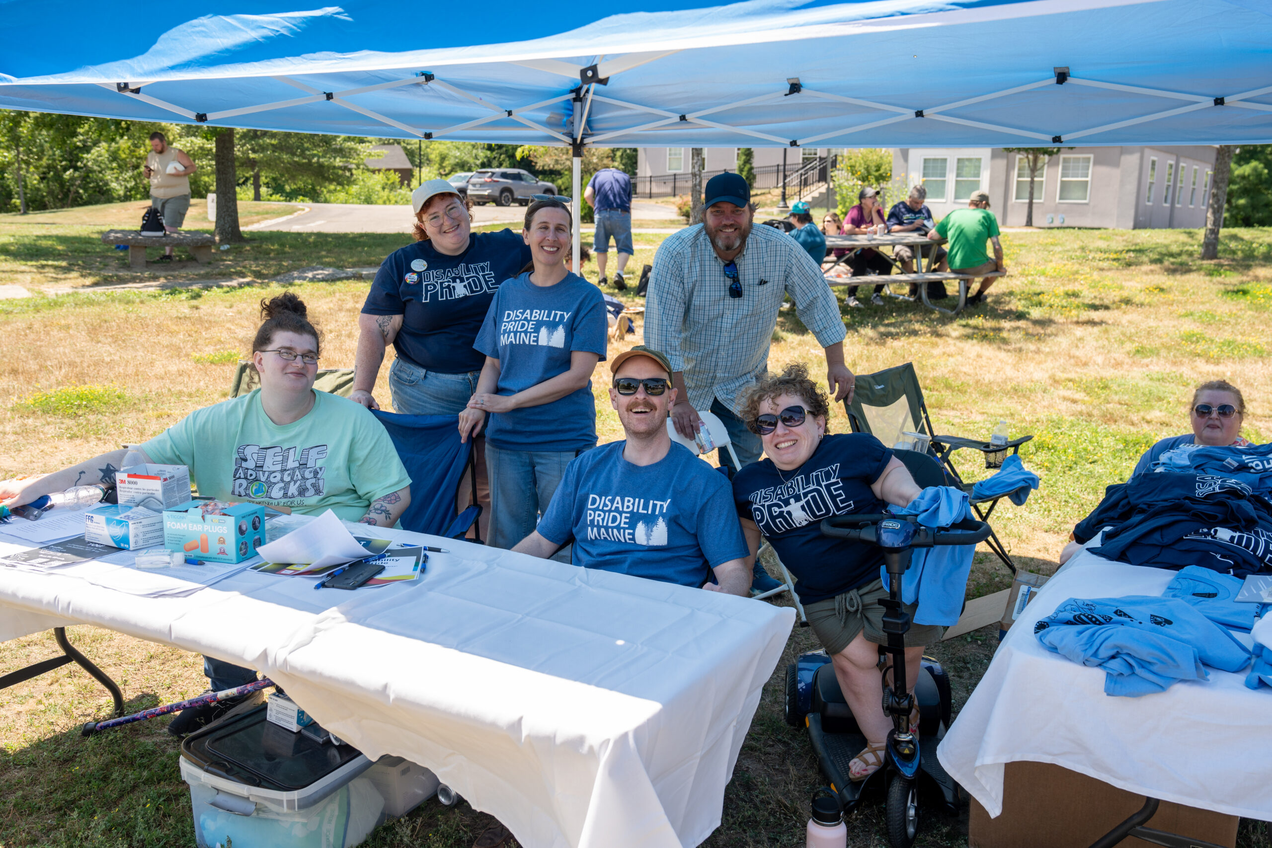DRM staff at Disability Pride